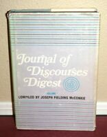 Journal of Discourses Digest Volume 1 by McConkie 1975 1STED LDS Mormon HB