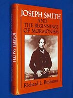 Hardcover: Joseph Smith & the Beginnings of Mormonism Bushman HCDJ LDS Mormon