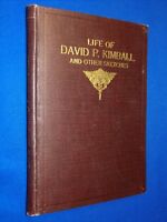 1918 Life of David P. Kimball Other Sketches 1st Ed Hardcover LDS Mormon Heber C