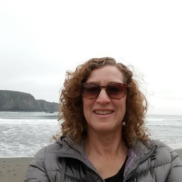 Curly hair gets curlier at the ocean! Oregon coast.